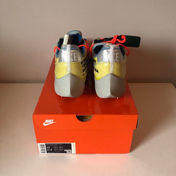 Nike X Off-White Vapor Street - Tour Yellow - Picture 3 of 10